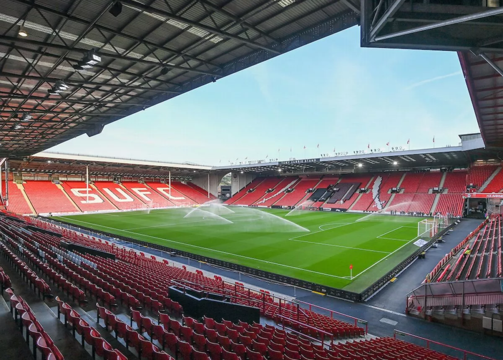 Photo taken of Pitch inside Bramall Lane