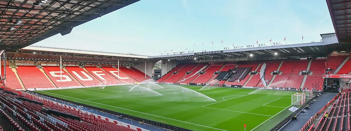 Photo taken of Pitch inside Bramall Lane